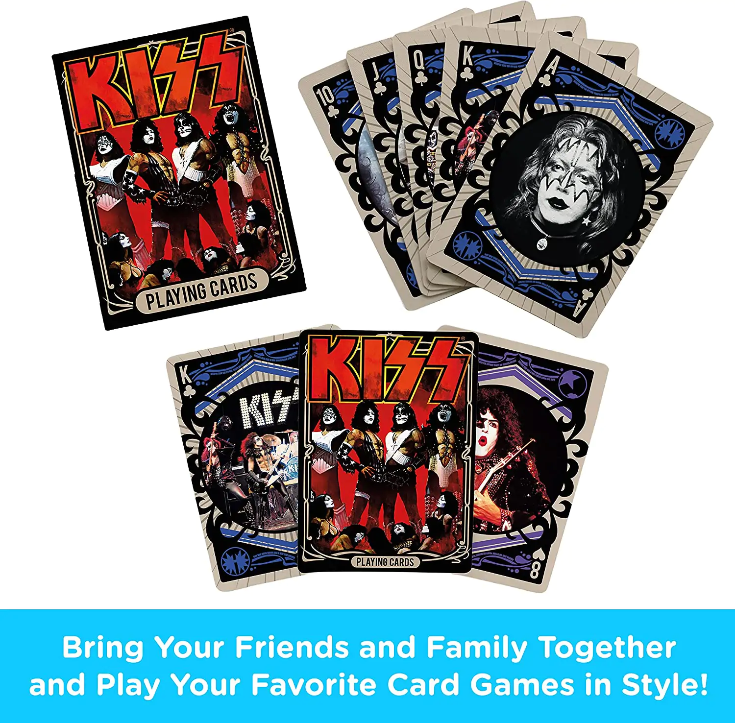 KISS Photos Hrací karty fotografii produktu