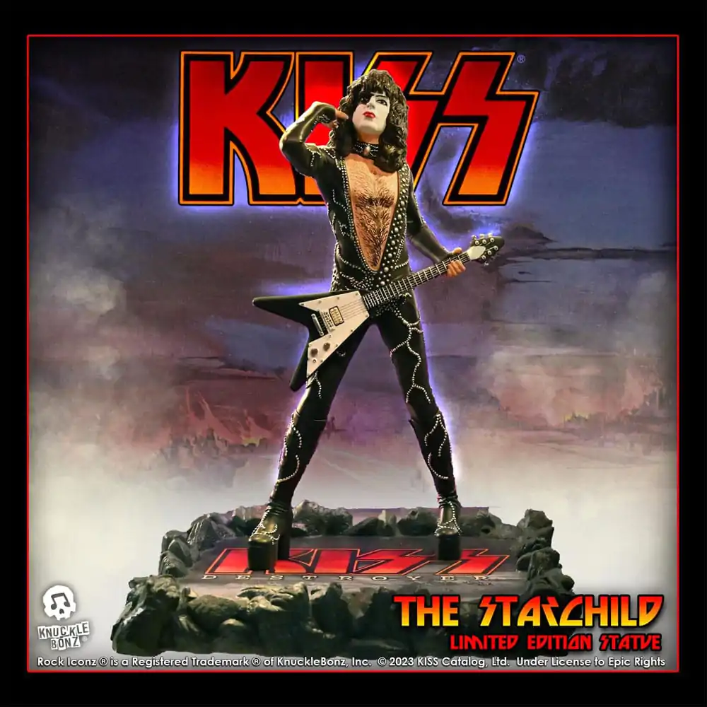 Kiss Rock Iconz Statue The Starchild (Destroyer) 22 cm Socha fotografii produktu