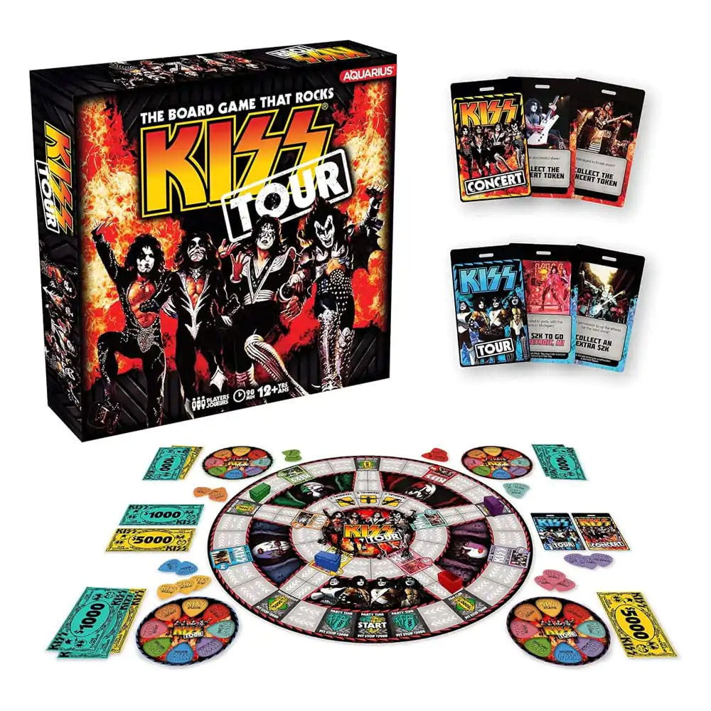 KISS Tour stolní hra fotografii produktu