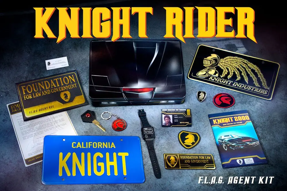 Knight Rider Gift Box F.L.A.G Agent Sada fotografii produktu