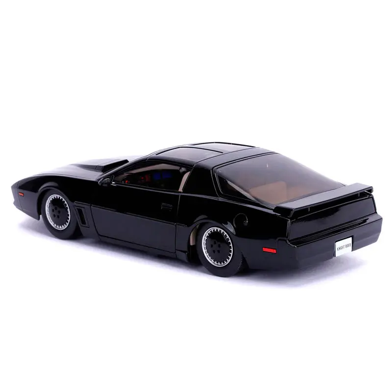 Knight Rider Diecast Model 1/24 1982 Ponitac Trans AM Try Me Kitt – Odlévaný model fotografii produktu