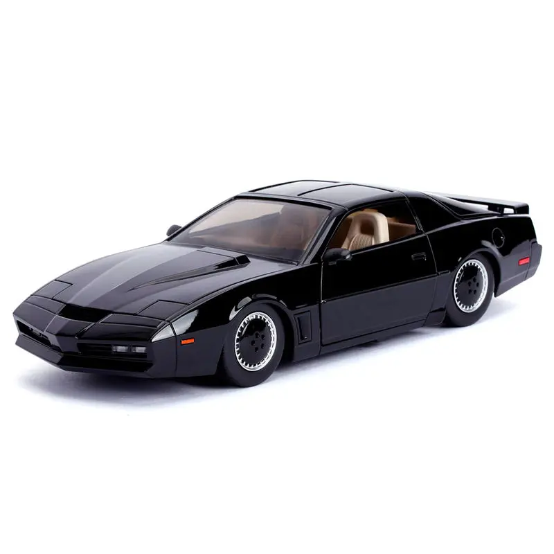 Knight Rider Diecast Model 1/24 1982 Ponitac Trans AM Try Me Kitt – Odlévaný model fotografii produktu