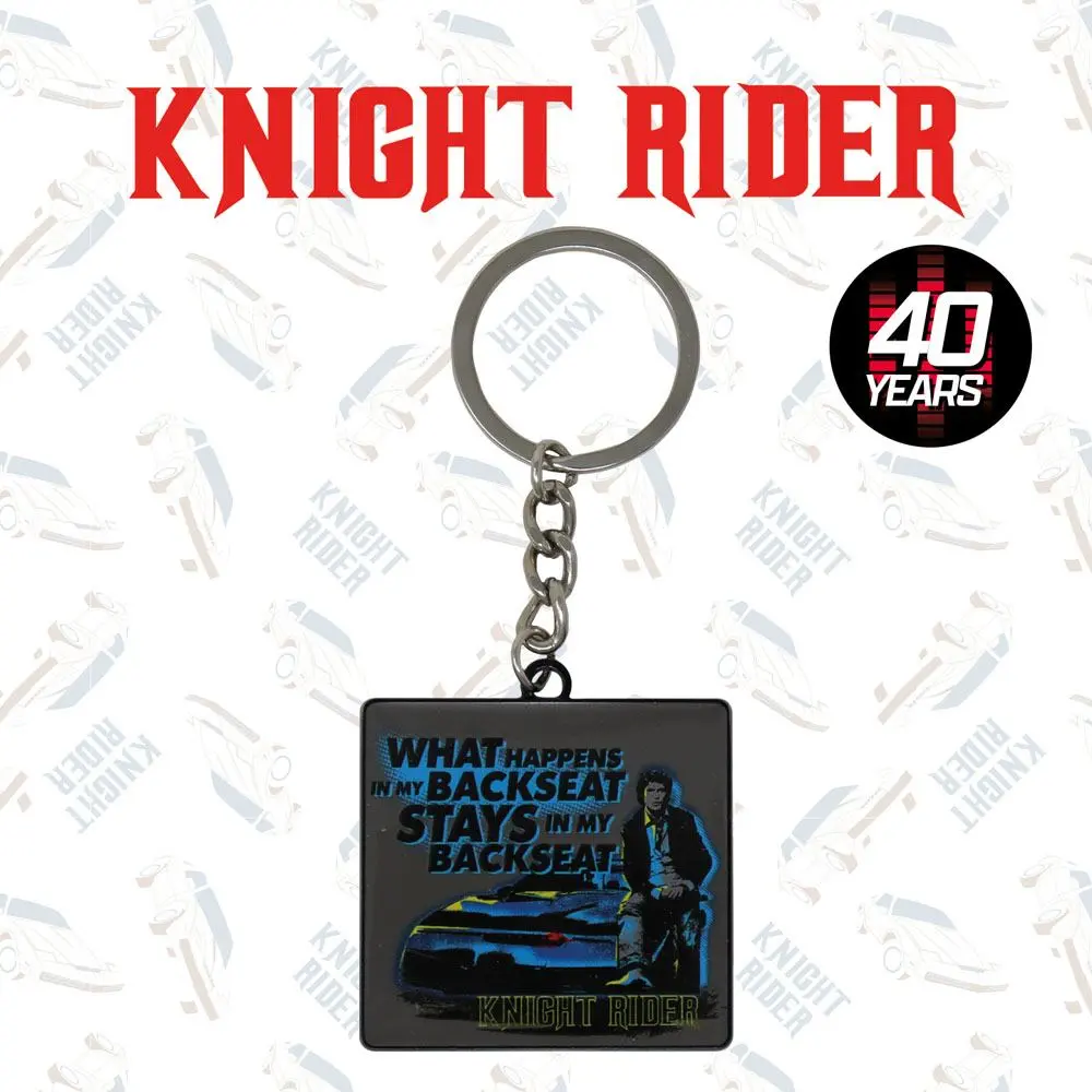 Knight Rider Metal Keychain 40th Anniversary Limited Edition Kovová klíčenka fotografii produktu