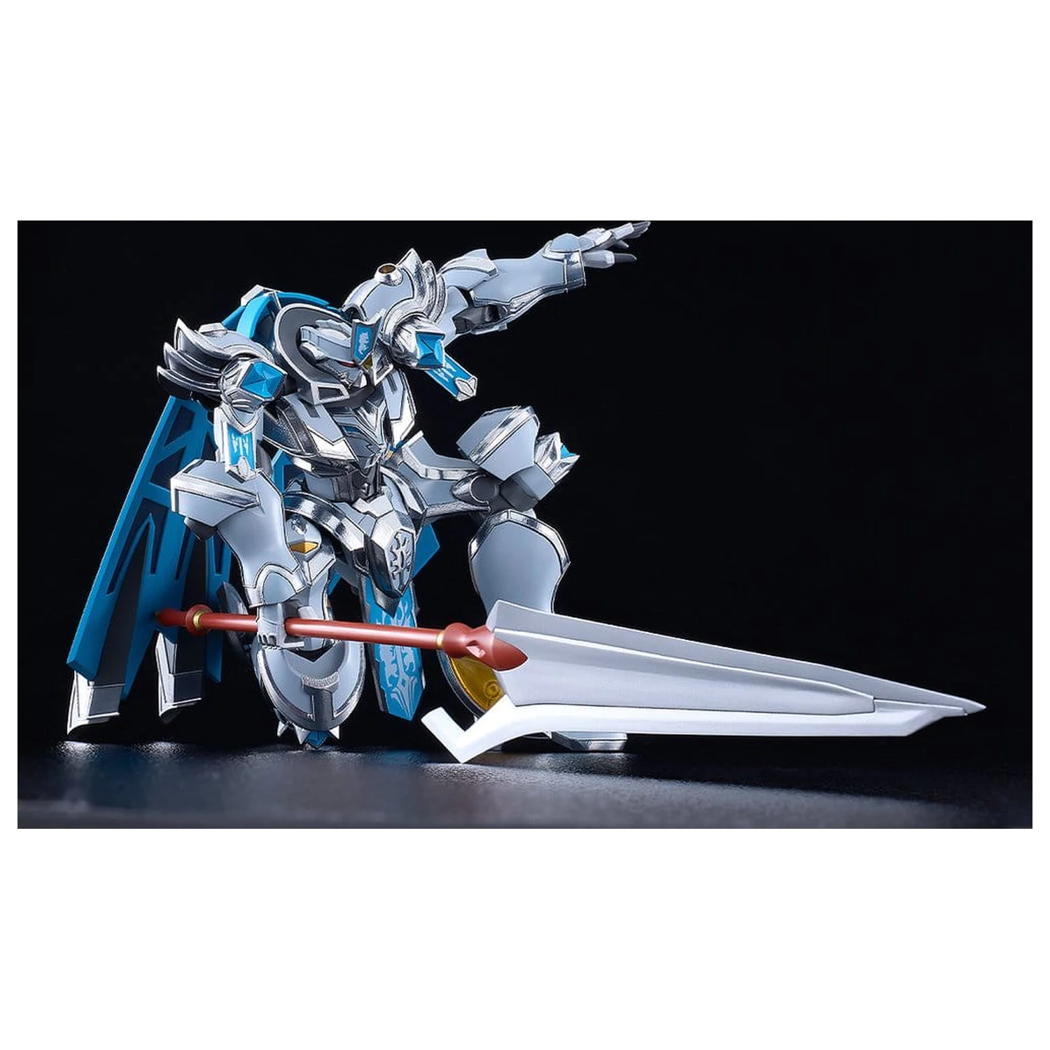 Knight's & Magic Moderoid plastová modelová stavebnice Gilbatiga: Royal Metallic Ver. 14 cm fotografii produktu