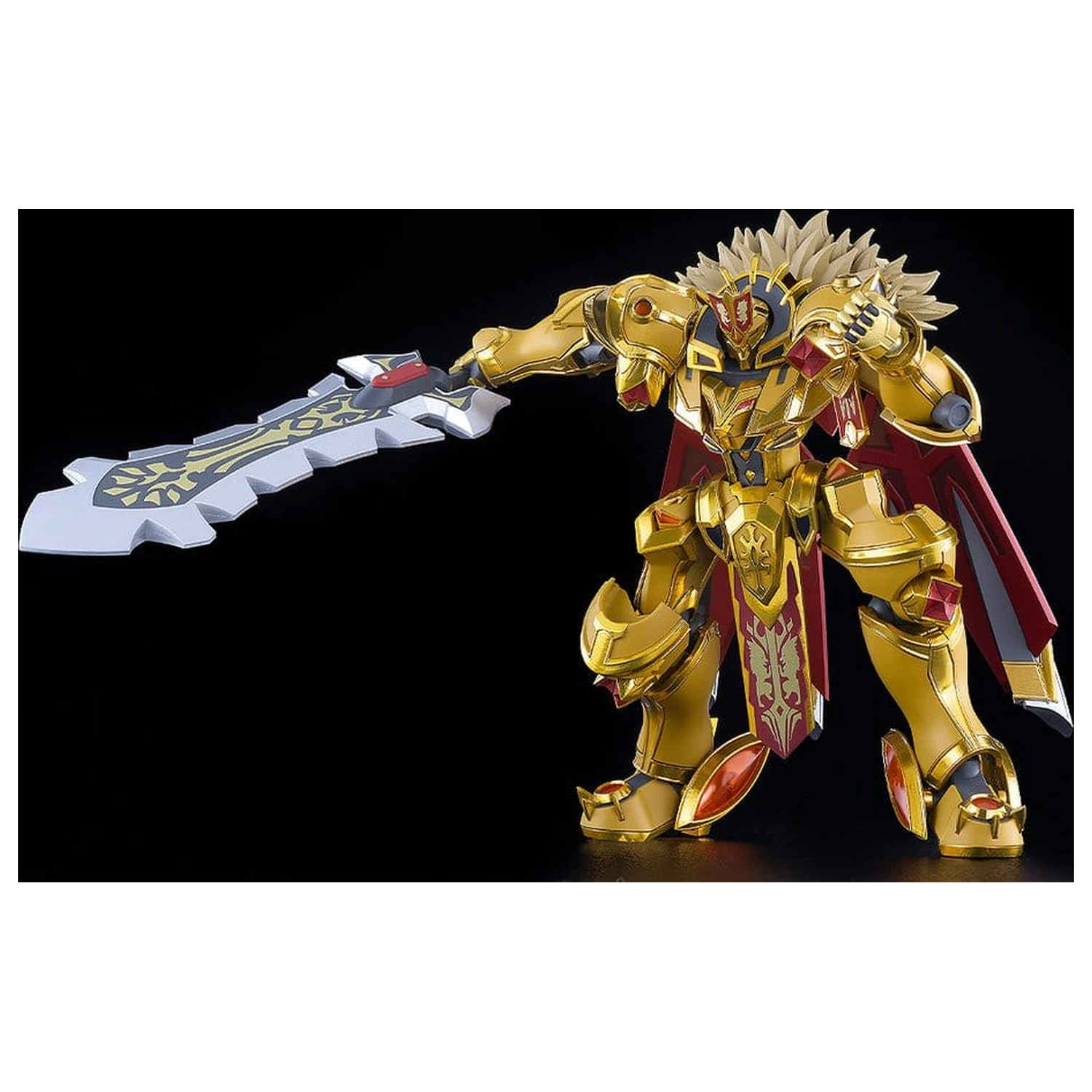 Knight's & Magic Moderoid plastová stavebnice Goldleo: Royal Metallic Ver. 14 cm fotografii produktu