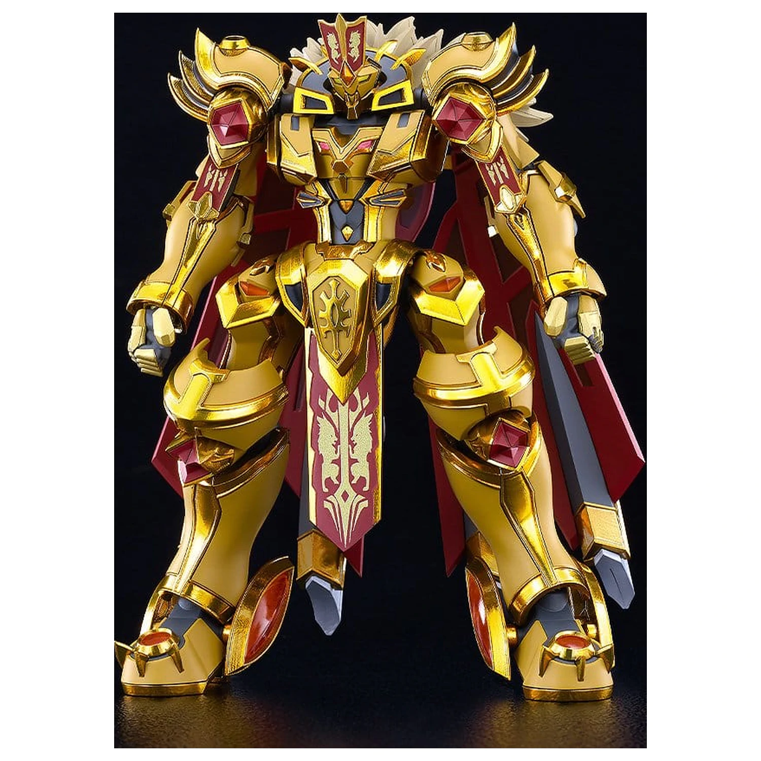 Knight's & Magic Moderoid plastová stavebnice Goldleo: Royal Metallic Ver. 14 cm fotografii produktu