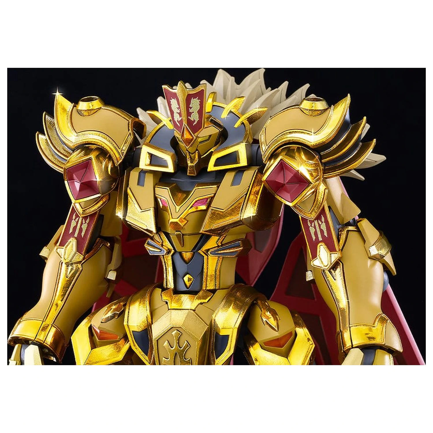 Knight's & Magic Moderoid plastová stavebnice Goldleo: Royal Metallic Ver. 14 cm fotografii produktu