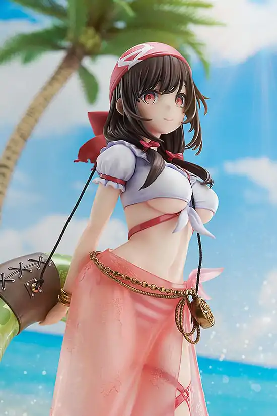 Kono Subarashii Sekai ni Shukufuku wo! Socha 1/7 Yunyun Light Novel Cosplay Na Pláži Verze 25 cm fotografii produktu