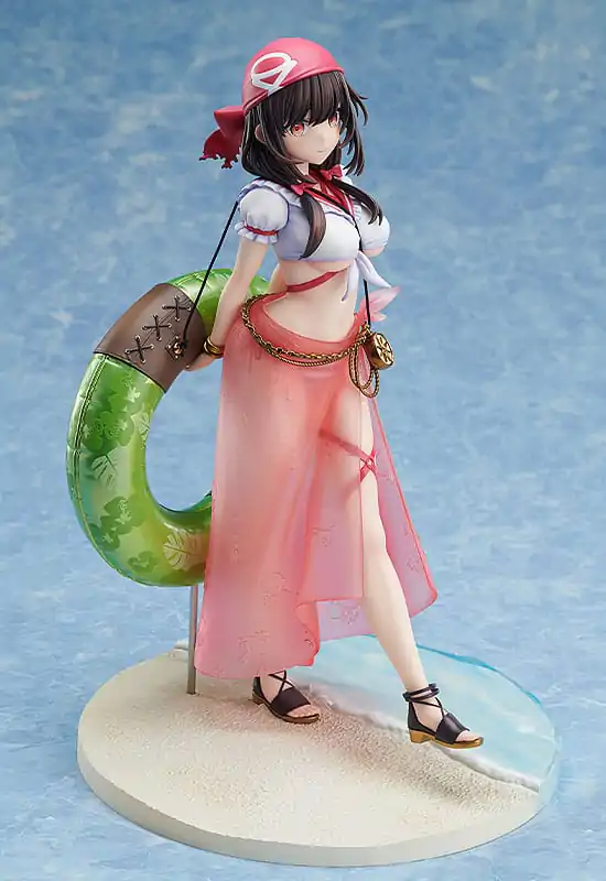 Kono Subarashii Sekai ni Shukufuku wo! Socha 1/7 Yunyun Light Novel Cosplay Na Pláži Verze 25 cm fotografii produktu