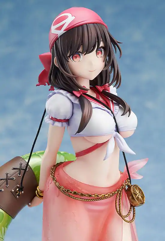 Kono Subarashii Sekai ni Shukufuku wo! Socha 1/7 Yunyun Light Novel Cosplay Na Pláži Verze 25 cm fotografii produktu