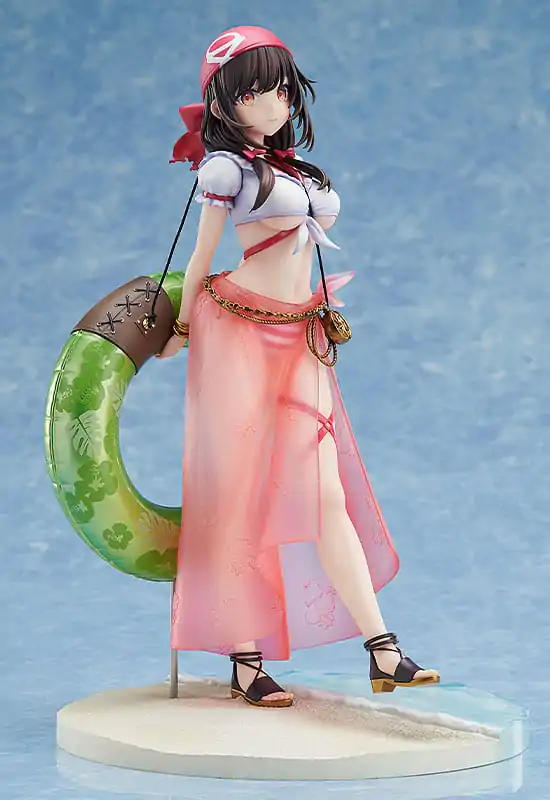 Kono Subarashii Sekai ni Shukufuku wo! Socha 1/7 Yunyun Light Novel Cosplay Na Pláži Verze 25 cm fotografii produktu