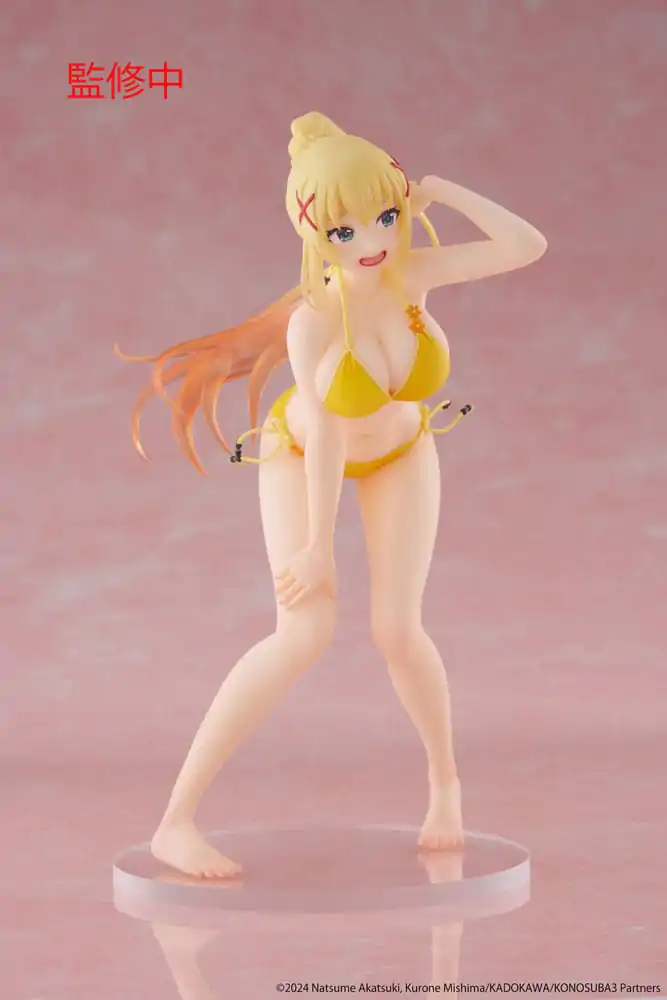 KonoSuba: God's Blessing on This Wonderful World! 3 Coreful PVC Soška Darkness Plavková Verze 18 cm fotografii produktu