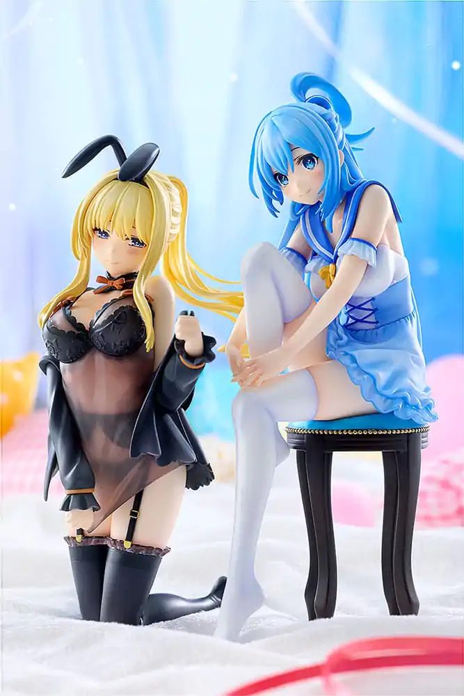 Konosuba God's blessing on this wonderful world! PVC Soška Aqua: Light Novel 10th Anniversary Ver. 15 centimetrů fotografii produktu