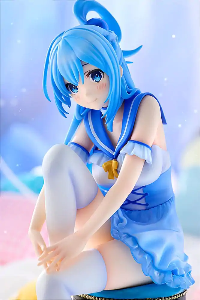Konosuba God's blessing on this wonderful world! PVC Soška Aqua: Light Novel 10th Anniversary Ver. 15 centimetrů fotografii produktu