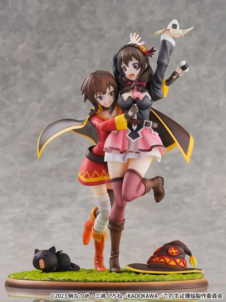 Konosuba: God's Blessing on This Wonderful World! SHIBUYA SCRAMBLE FIGURE PVC Socha 1/6 Megumin & Yunyun Futari wa Otomodachi Ver. 26 cm fotografii produktu