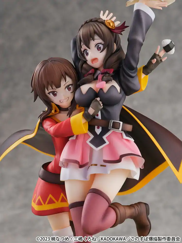 Konosuba: God's Blessing on This Wonderful World! SHIBUYA SCRAMBLE FIGURE PVC Socha 1/6 Megumin & Yunyun Futari wa Otomodachi Ver. 26 cm fotografii produktu