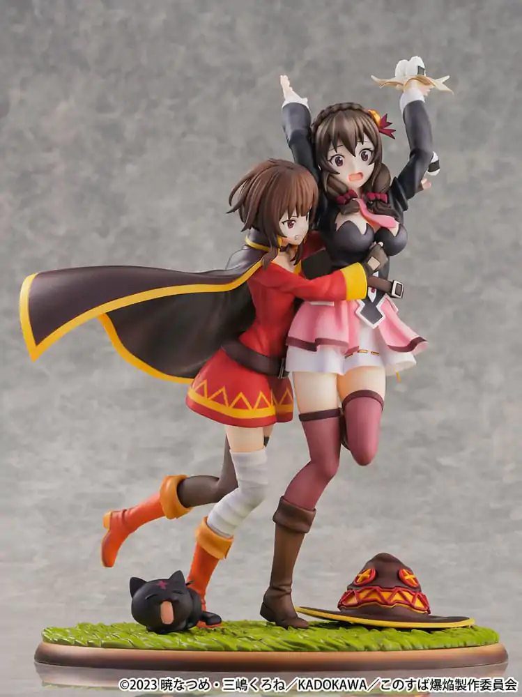 Konosuba: God's Blessing on This Wonderful World! SHIBUYA SCRAMBLE FIGURE PVC Socha 1/6 Megumin & Yunyun Futari wa Otomodachi Ver. 26 cm fotografii produktu