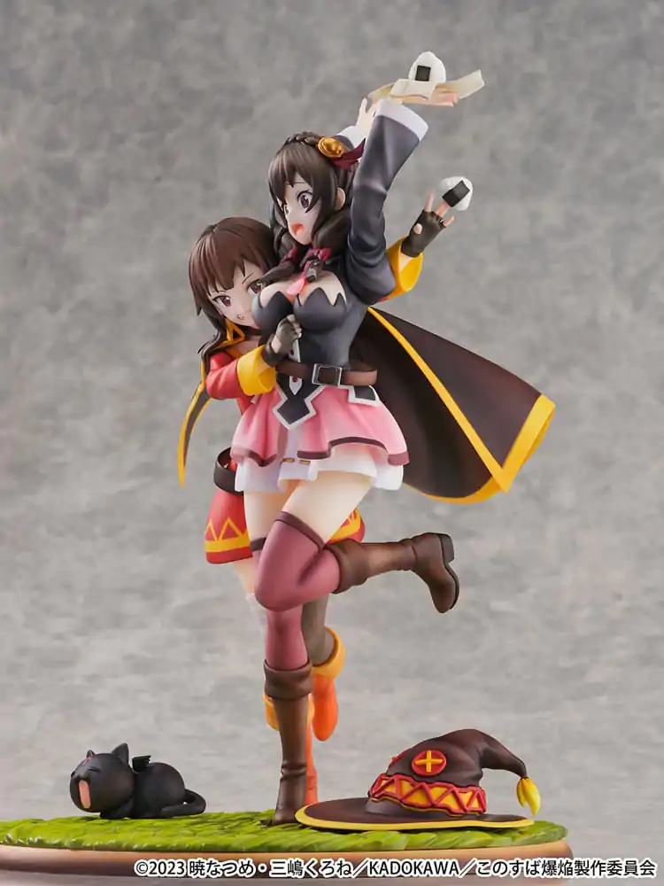 Konosuba: God's Blessing on This Wonderful World! SHIBUYA SCRAMBLE FIGURE PVC Socha 1/6 Megumin & Yunyun Futari wa Otomodachi Ver. 26 cm fotografii produktu