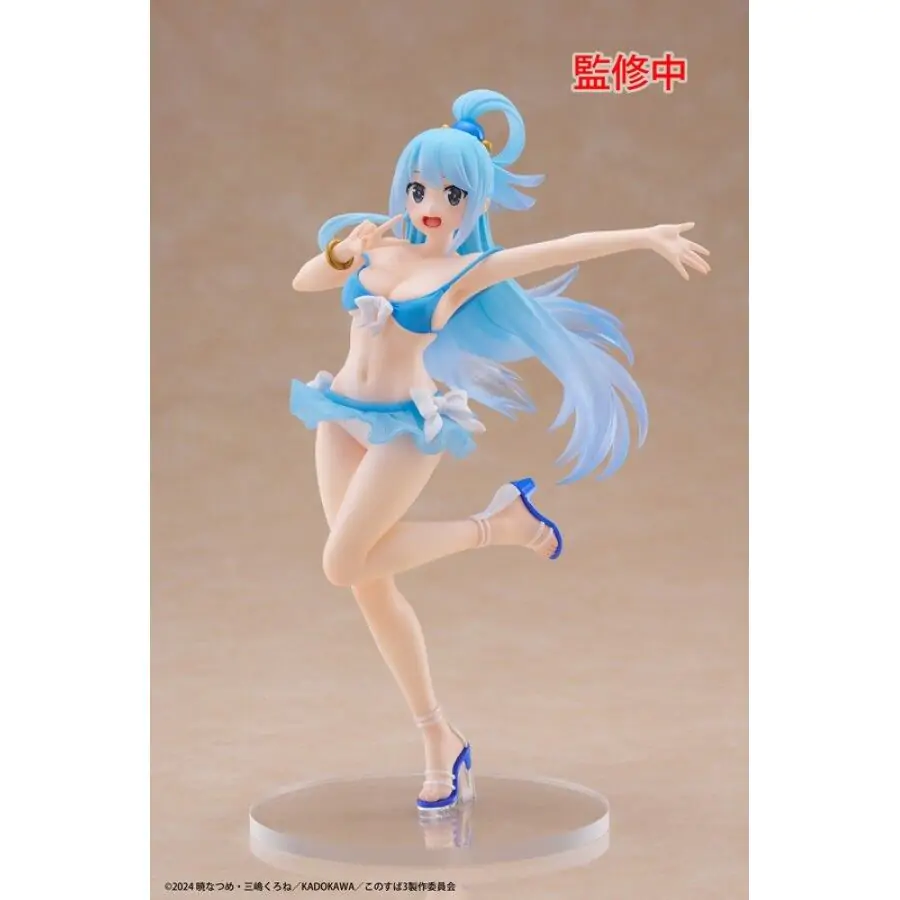 Konosuba God Blessing On This Wonderful Aqua Swimwear Coreful figurka 18 cm fotografii produktu