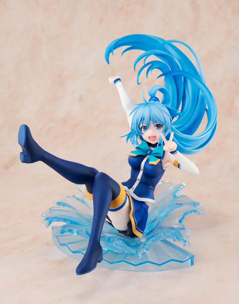 Konosuba God's blessing on this wonderful world! PVC soška 1/7 Aqua: Sneaker Bunko 30th Anniversary Ver. (re-run) 19 cm fotografii produktu