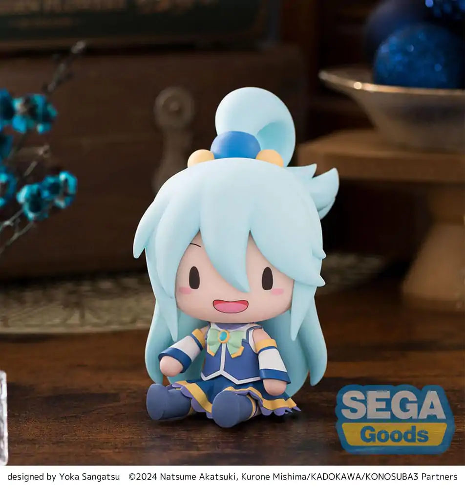 Konosuba God´s blessing on this wonderful world! 3 Fuwa Petit Chibi Figurka Aqua 10 cm fotografii produktu