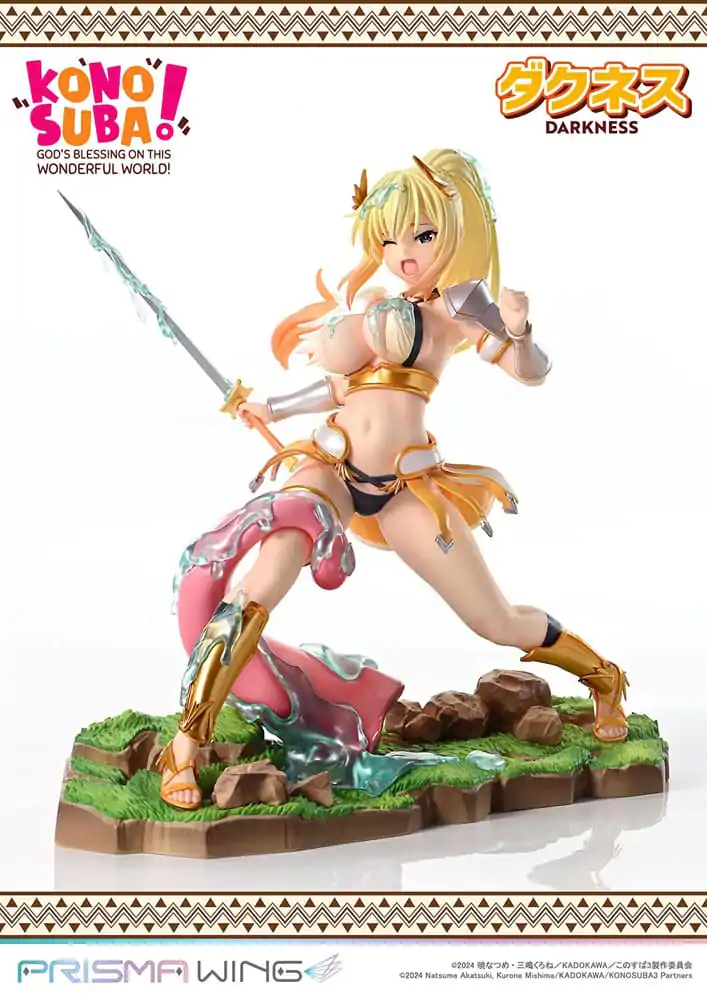 Konosuba - God's blessing on this wonderful world! Prisma Wing PVC Socha 1/7 Darkness 20 cm fotografii produktu