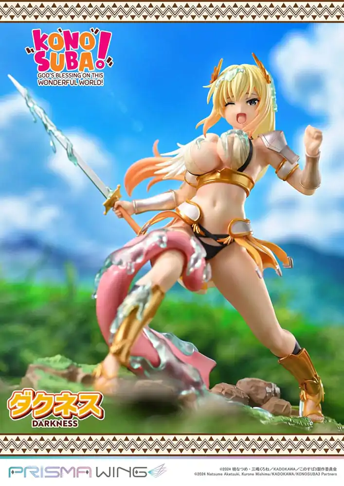 Konosuba - God's blessing on this wonderful world! Prisma Wing PVC Socha 1/7 Darkness 20 cm fotografii produktu