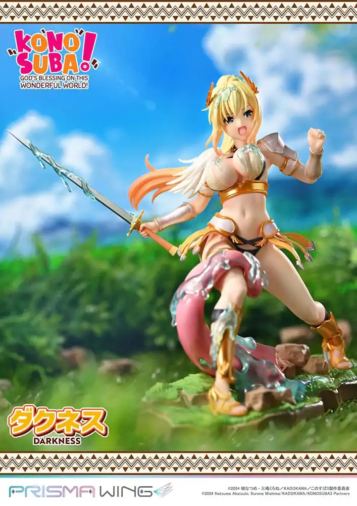 Konosuba - God's blessing on this wonderful world! Prisma Wing PVC Socha 1/7 Darkness 20 cm fotografii produktu