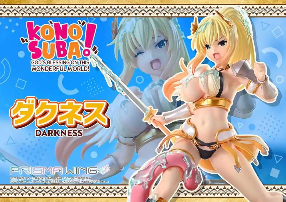 Konosuba - God's blessing on this wonderful world! Prisma Wing PVC Socha 1/7 Darkness 20 cm fotografii produktu
