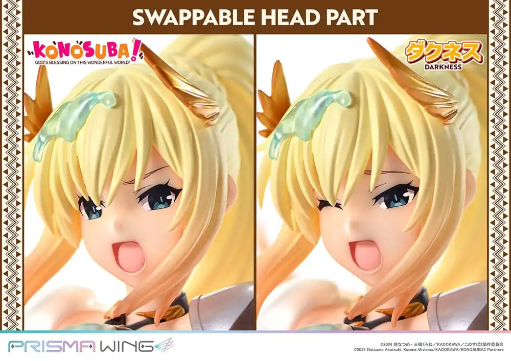 Konosuba - God's blessing on this wonderful world! Prisma Wing PVC Socha 1/7 Darkness 20 cm fotografii produktu