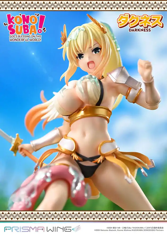 Konosuba - God's blessing on this wonderful world! Prisma Wing PVC Socha 1/7 Darkness 20 cm fotografii produktu