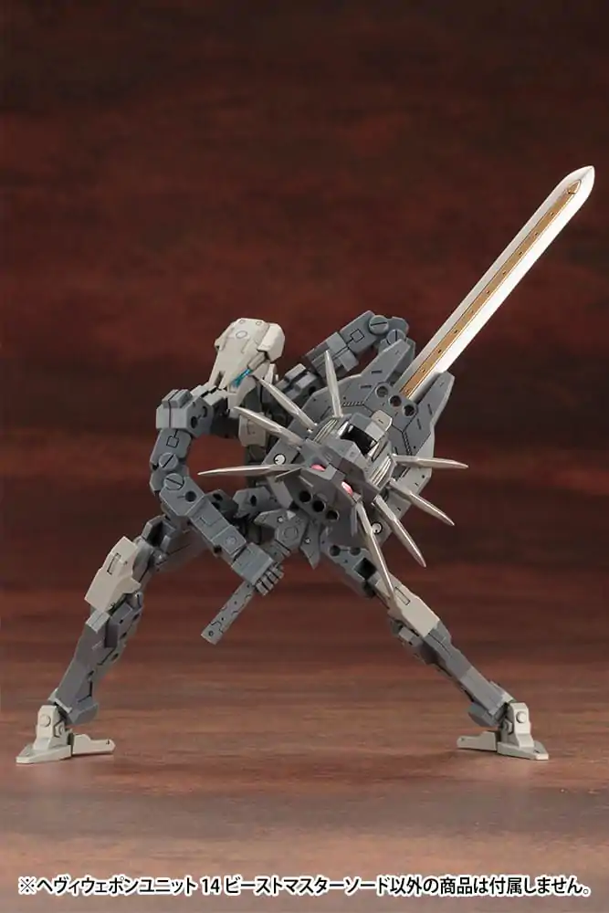 Kotobukiya M.S.G. Model Kit Accessory Set Heavy Weapon Unit 14 Beast Master Meč fotografii produktu