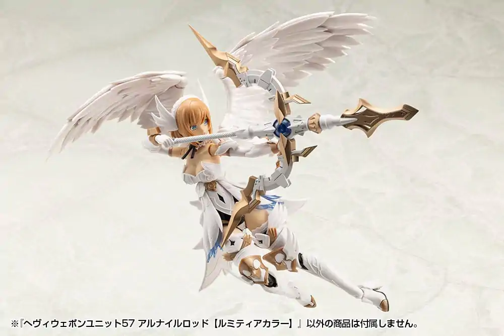 Kotobukiya M.S.G. Model Kit Accessory Set Heavy Weapon Unit 57 Alnair Rod: Lumitea Color  fotografii produktu
