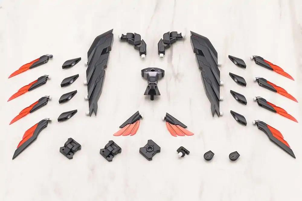 Kotobukiya M.S.G. Model Kit Accessory Set Heavy Weapon Unit 60 Wing Edge Black Ver. - Sada příslušenství pro modelářskou stavebnici s těžkou zbraní fotografii produktu