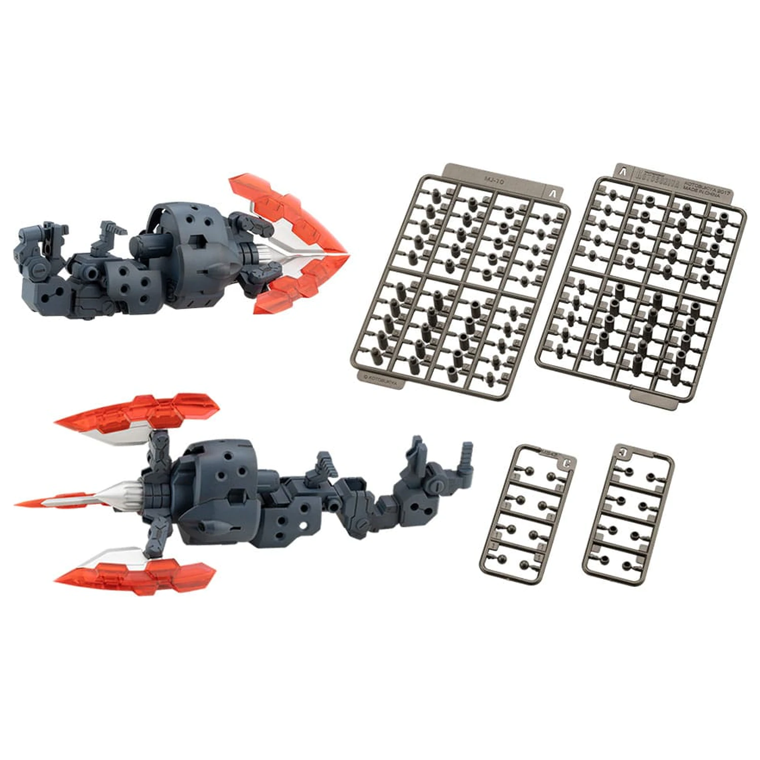 Kotobukiya M.S.G. Sada příslušenství k modelové stavebnici Sada těžkých zbraní jednotka 65 Dvouúčelový spirálový drtič Set fotografii produktu