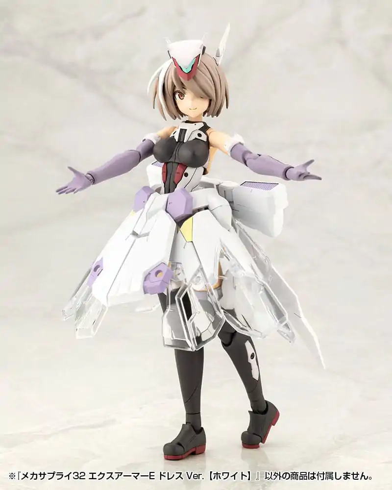 Kotobukiya M.S.G. Model Kit Accessory Set Mecha Supply Y32 Rozšiřující Sada Brnění Typ E Dress Ver. White fotografii produktu