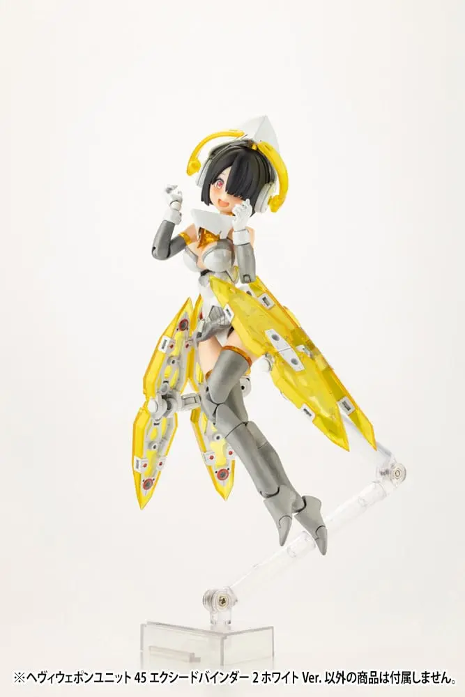 Kotobukiya M.S.G. Model Kit Sada příslušenství Těžká zbraň Jednotka 45 Exceed Binder 2 Bílá Verze fotografii produktu