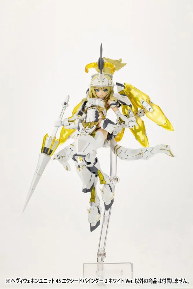 Kotobukiya M.S.G. Model Kit Sada příslušenství Těžká zbraň Jednotka 45 Exceed Binder 2 Bílá Verze fotografii produktu