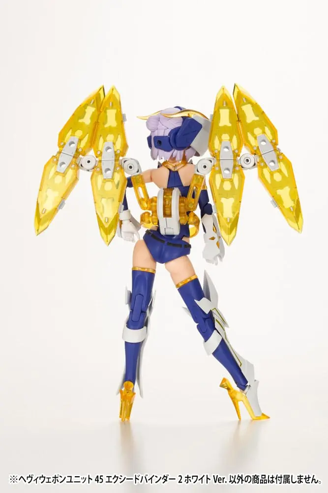 Kotobukiya M.S.G. Model Kit Sada příslušenství Těžká zbraň Jednotka 45 Exceed Binder 2 Bílá Verze fotografii produktu