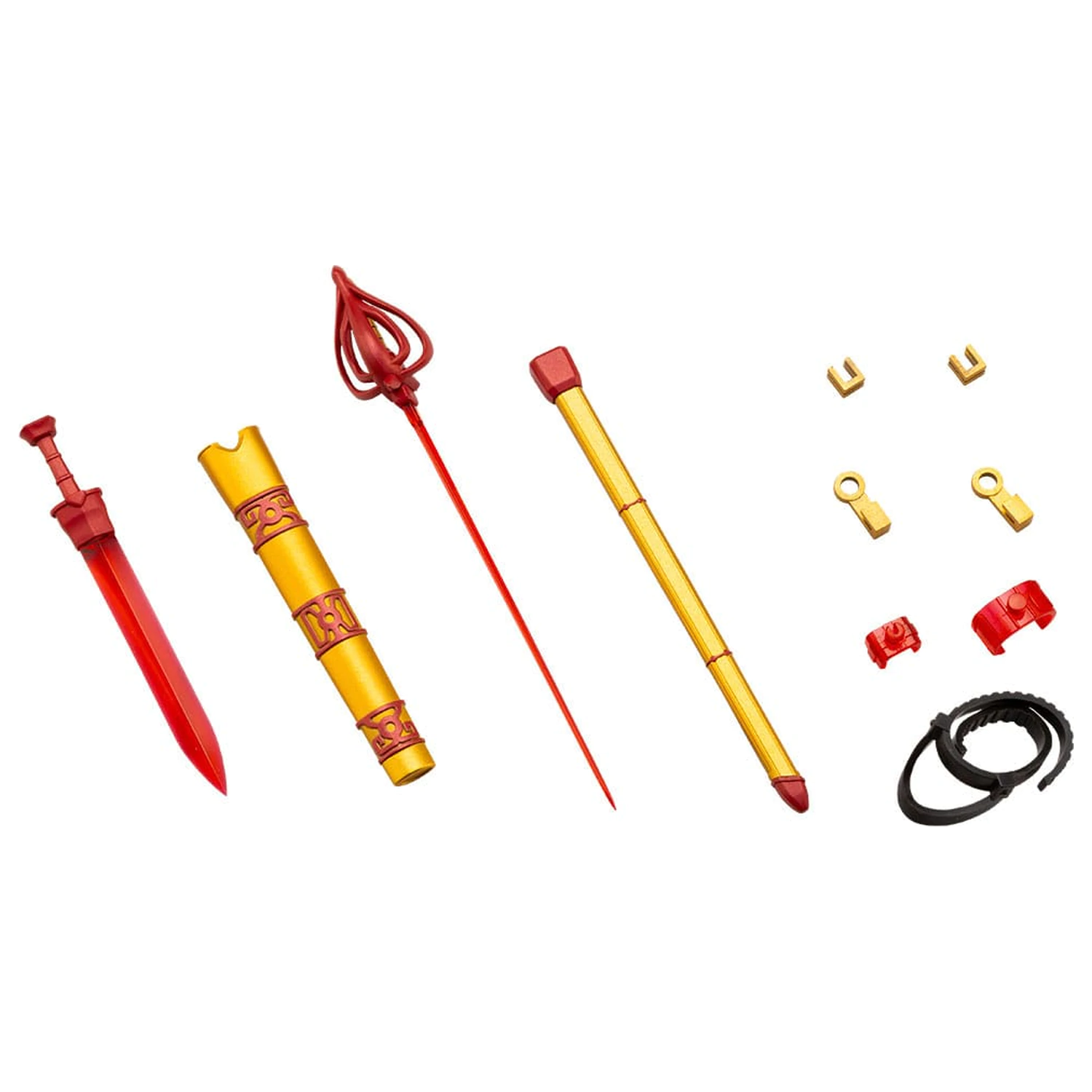 Kotobukiya M.S.G. Sada příslušenství k modelové sadě Virtuous Style 10 Sword Set B Flamerite Ver. fotografii produktu