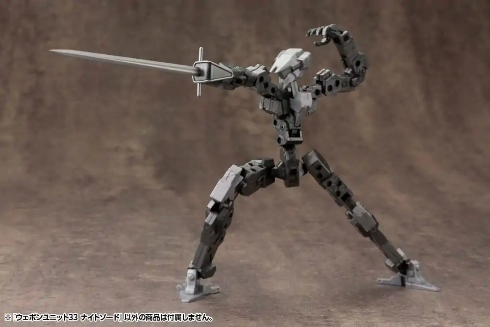 Kotobukiya M.S.G. Model Kit Accessory Set Weapon Unit 33 Rytířský meč fotografii produktu