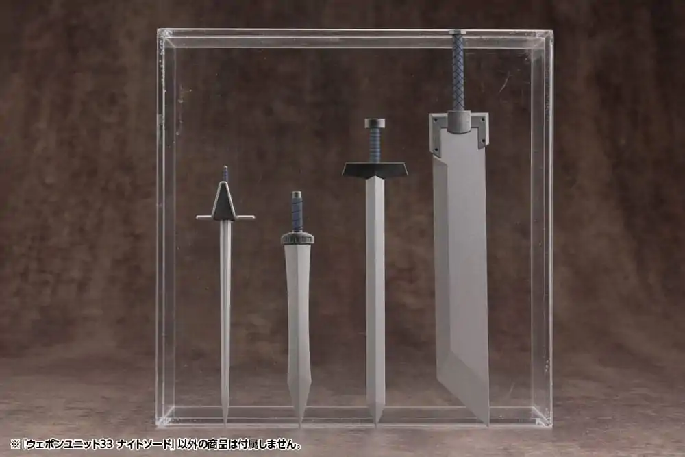 Kotobukiya M.S.G. Model Kit Accessory Set Weapon Unit 33 Rytířský meč fotografii produktu
