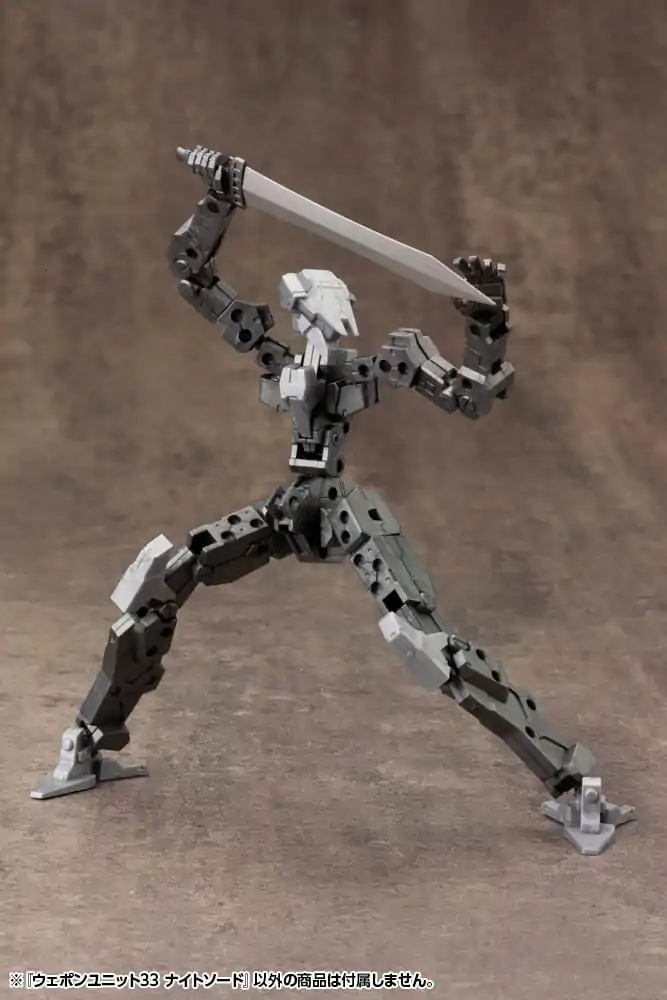 Kotobukiya M.S.G. Model Kit Accessory Set Weapon Unit 33 Rytířský meč fotografii produktu