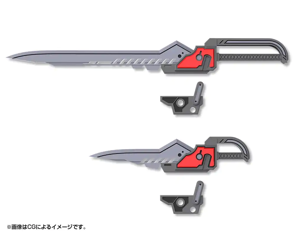 Kotobukiya M.S.G. Model Kit Accessory Set Weapon Unit 51 Customize Blade Sada 01 fotografii produktu