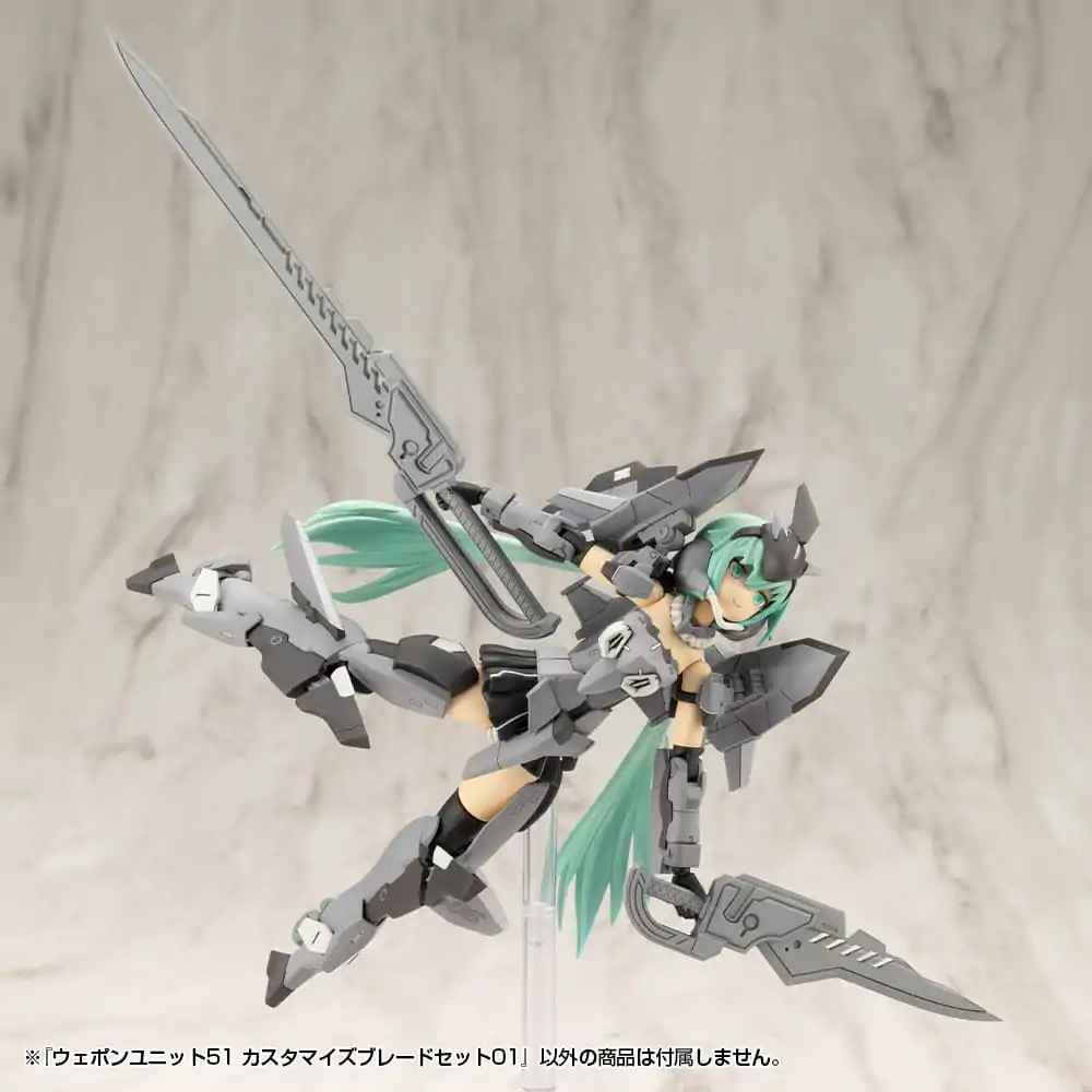 Kotobukiya M.S.G. Model Kit Accessory Set Weapon Unit 51 Customize Blade Sada 01 fotografii produktu