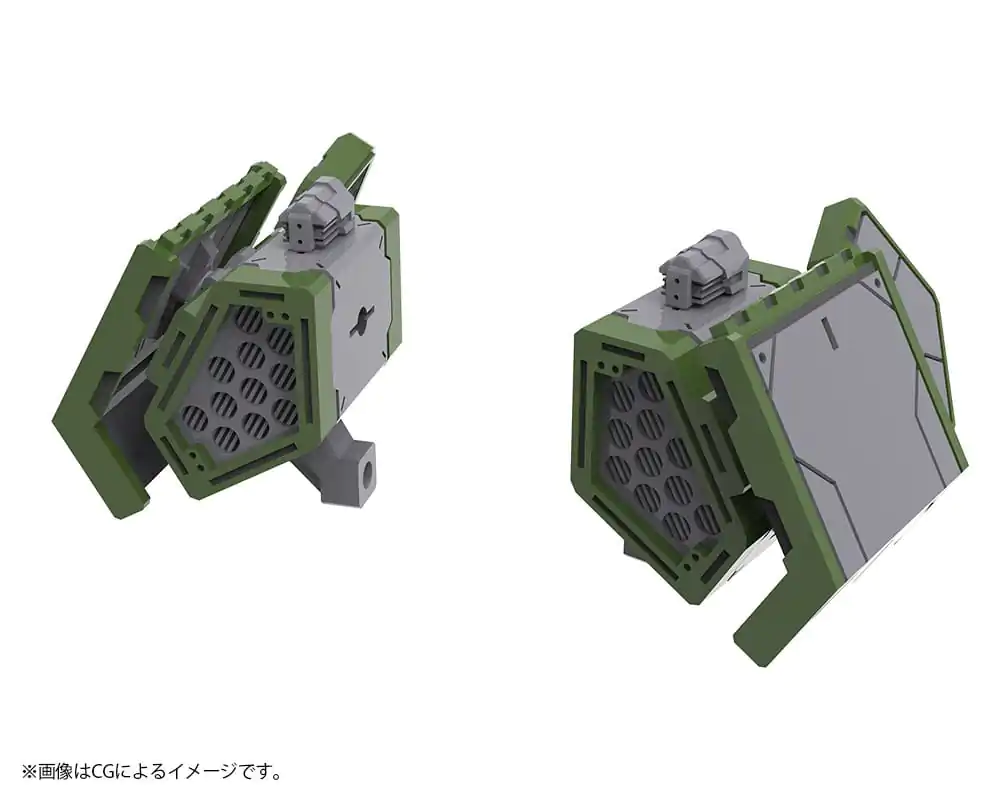 Kotobukiya M.S.G. Model Kit Accessory Set Weapon Unit 58 Link Missle - sada zbraní fotografii produktu