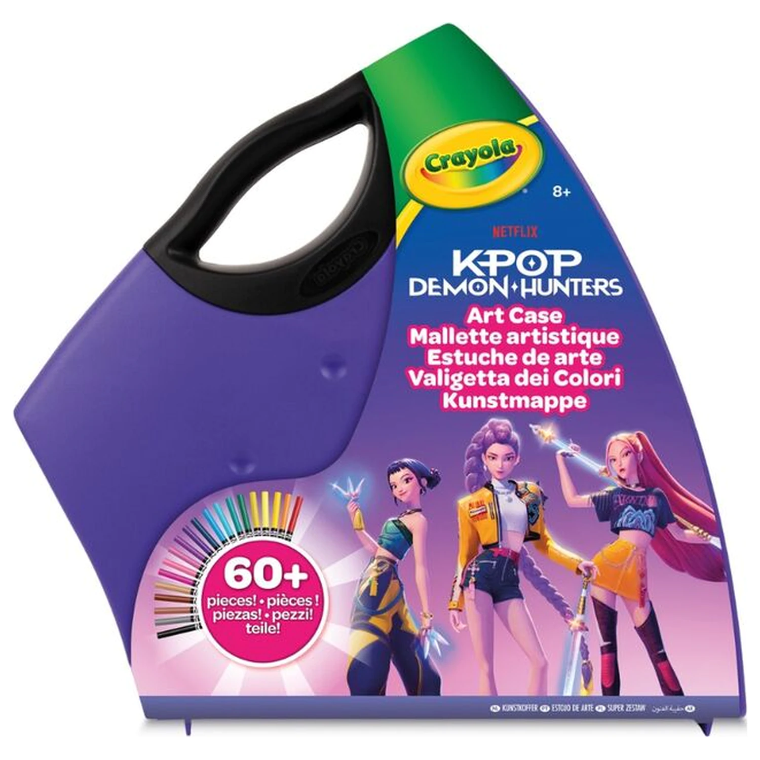 Kpop Demon Hunter sada omalovánek 65 kusů fotografii produktu
