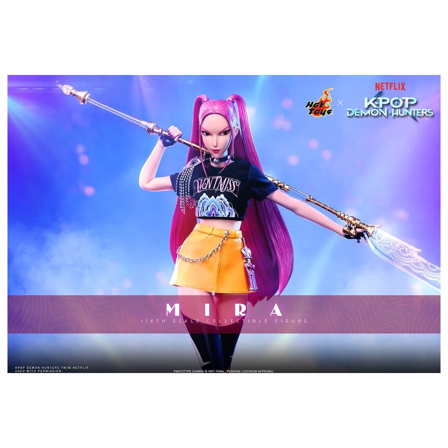 KPop Demon Hunters akční figurka 1/6 Mira 28 cm fotografii produktu