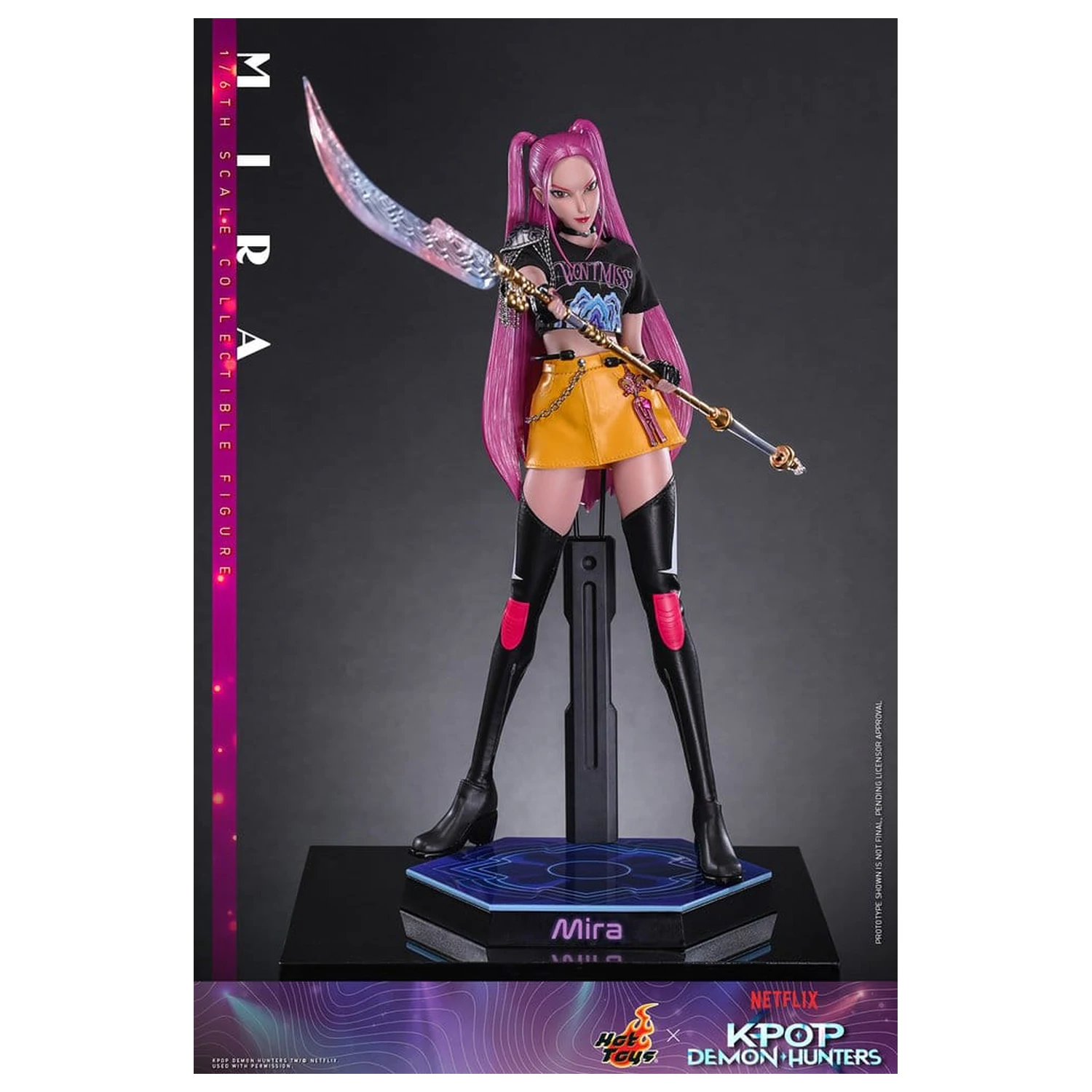 KPop Demon Hunters akční figurka 1/6 Mira 28 cm fotografii produktu
