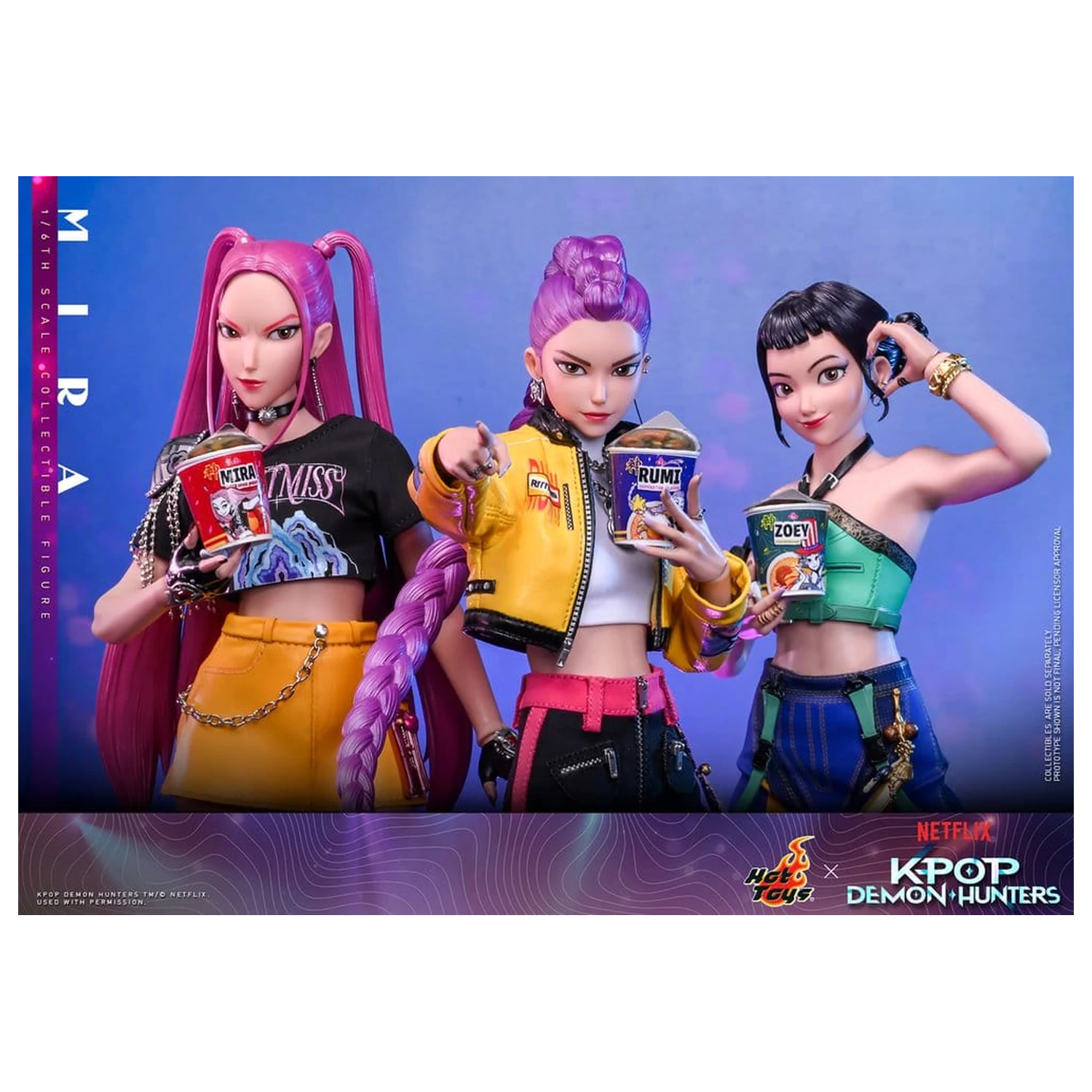 KPop Demon Hunters akční figurka 1/6 Mira 28 cm fotografii produktu